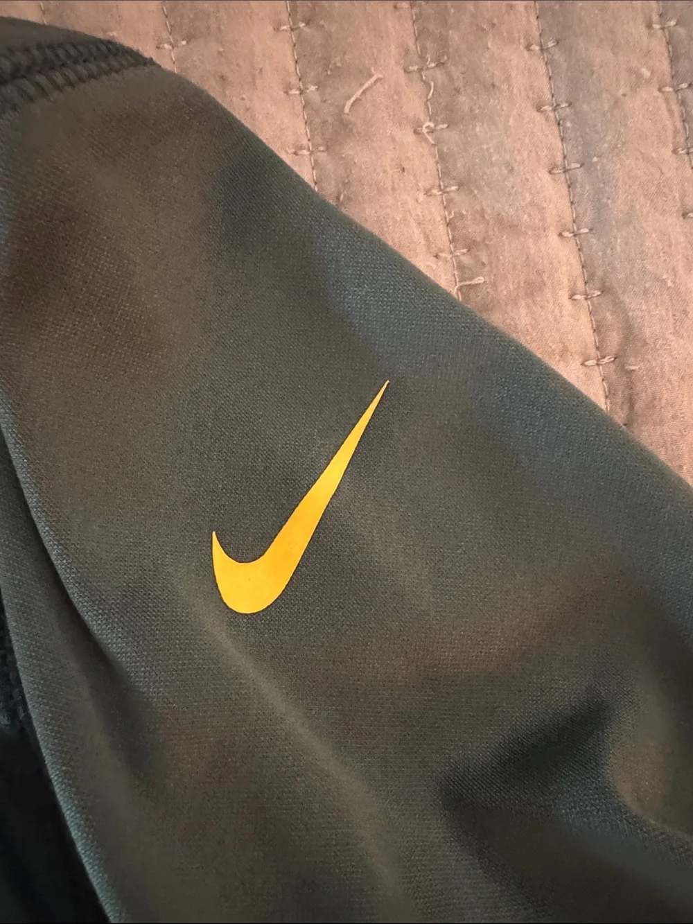 Nike Green & Yellow Oregon O Logo Full-Zip Hoodie